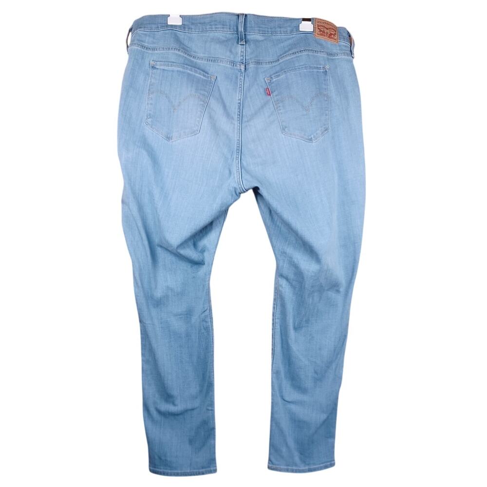 Levi's 311 Shaping Skinny Jeans Plus Size 24W Light Wash Tummy Slimming Stretch - Picture 5 of 9